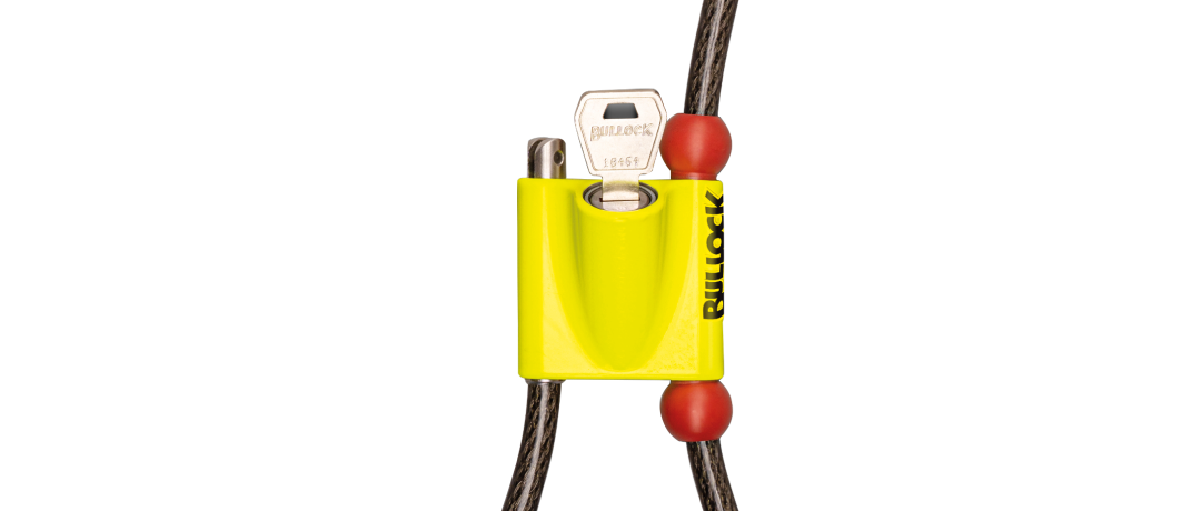 Antifurto Bullock® Dual facile da usare e riporre